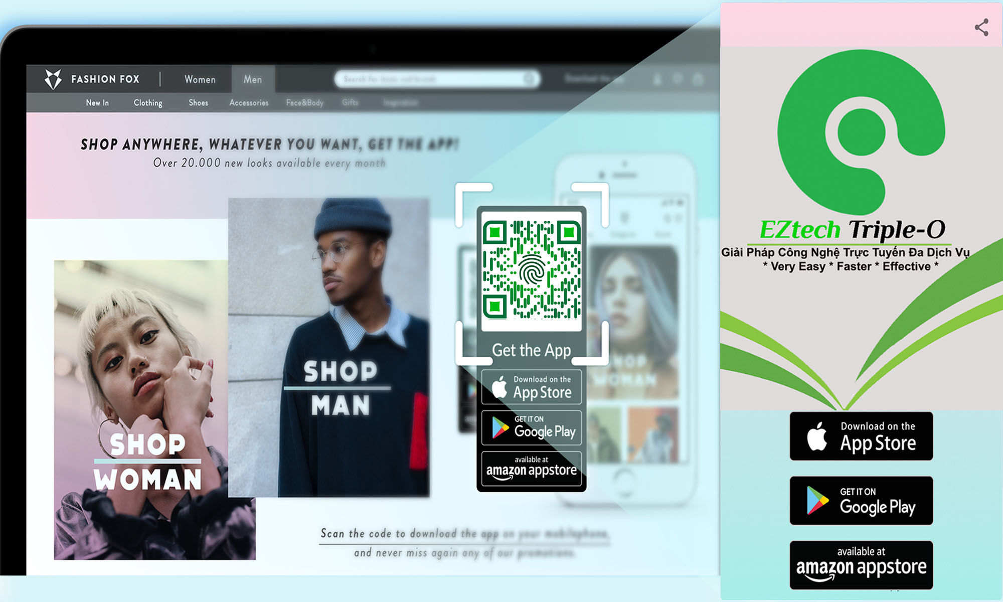 WebQR | Website For Rent